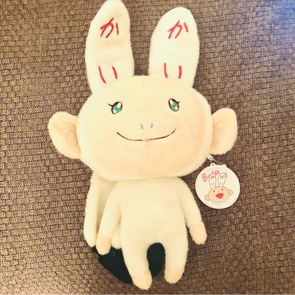 Takashi Murakami KaiKai plush backpack